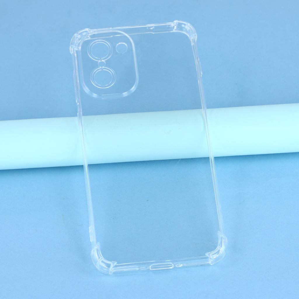 For OnePlus 15R 5G / Ace 6T 5G Transparent TPU Case Reinforced Corners Drop-proof Phone Cover