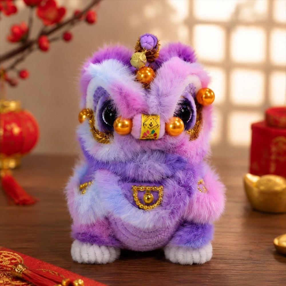 Traditional Lion Dance Ornament Handmade Chinese New Year Decoration Home Decoration