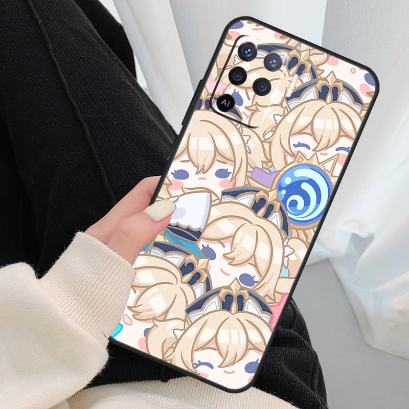 Чехол для игры Genshin Impact для OPPO Find X3 X5 Pro A5 A9 A31 A53 A15 A16 A52 A72 A83 A91 A93 A94 A54 A74 A53S