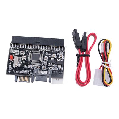 Адаптер IDE на SATA Конвертер SATA в IDE Двунаправленное преобразование 100/133 HDD/SSD/CD/DVD Карта-удлинитель для ПК Настольного компьютера Чип JM20330