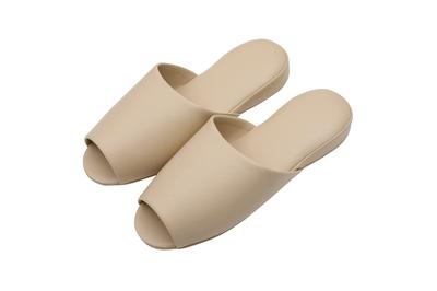 TOKYO SLIPPER Антибактериальные виниловые тапочки, гостевые тапочки для бизнеса или посетителей, размер M, под кожу (Набор 5) - С открытой передней частью, дышащий, протираемый,