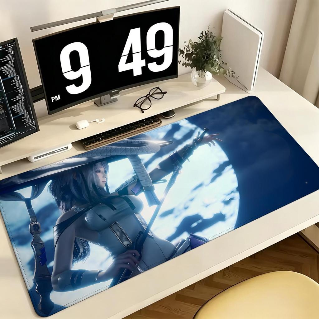 Stellar Blade Pro Киберспортивный XXL Игровой Коврик для Мыши Extra Large Нескользящий Прошитый Край Клавиатура Ноутбук Настольный Коврик для ПК Геймера