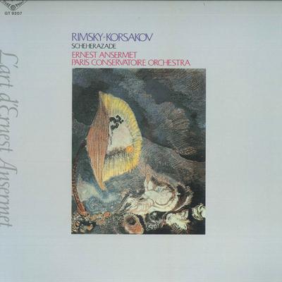 Виниловая пластинка ANSERMET, ORCHESTRE DU CONSERVATOIRE DE PARIS - Римский-Корсаков, Шехеразада GT9207 LONDON 1979 Япония Obi Классическая Б/у