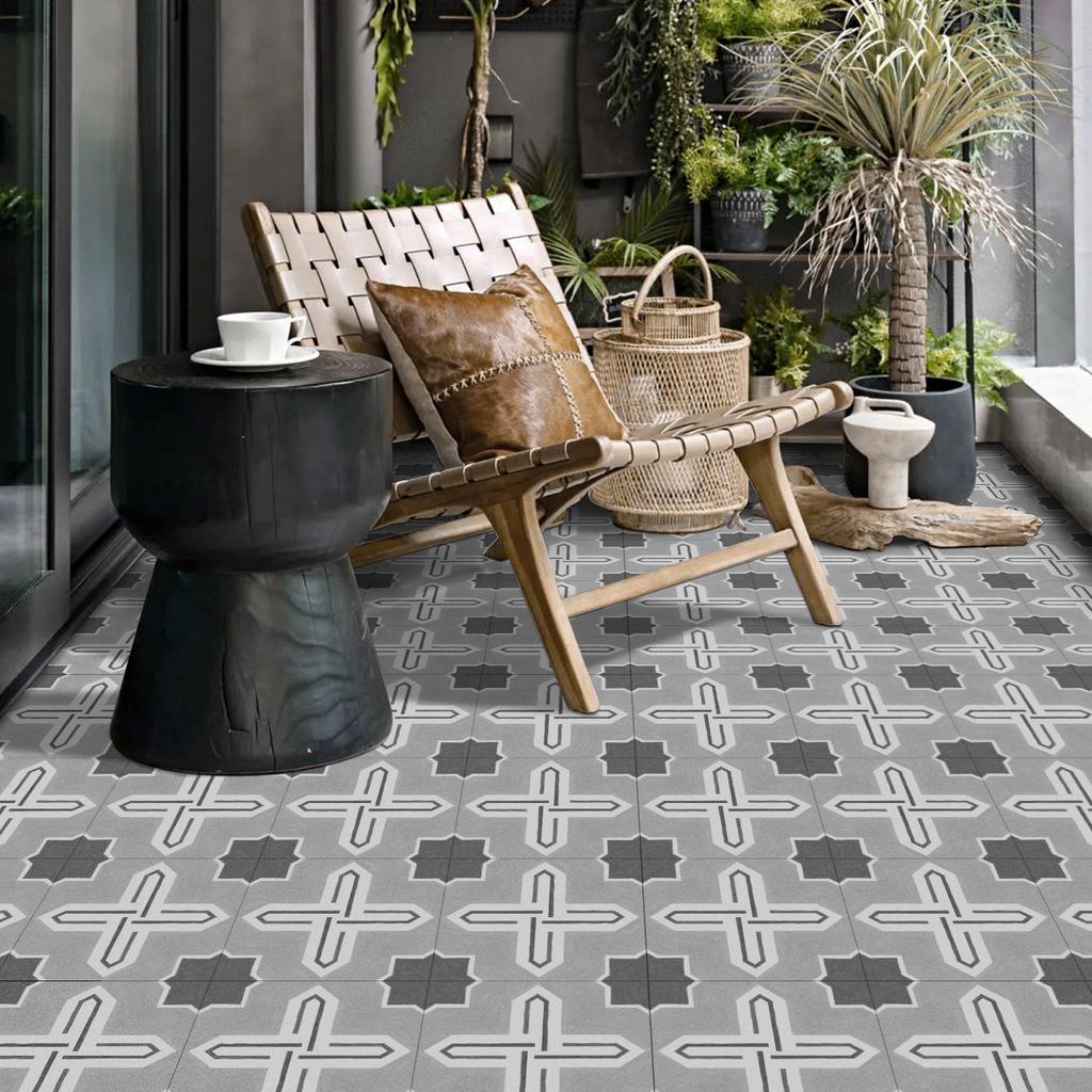 Small Fresh Self-adhesive Matte Floor Sticker PVC Waterproof Home Decoration Bathroom Kitchen Wall Sticker