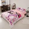 3pcsK-Pop Demon Hunters printed coreless down duvet cover set multi size bedroom bedding holiday decoration machine washable