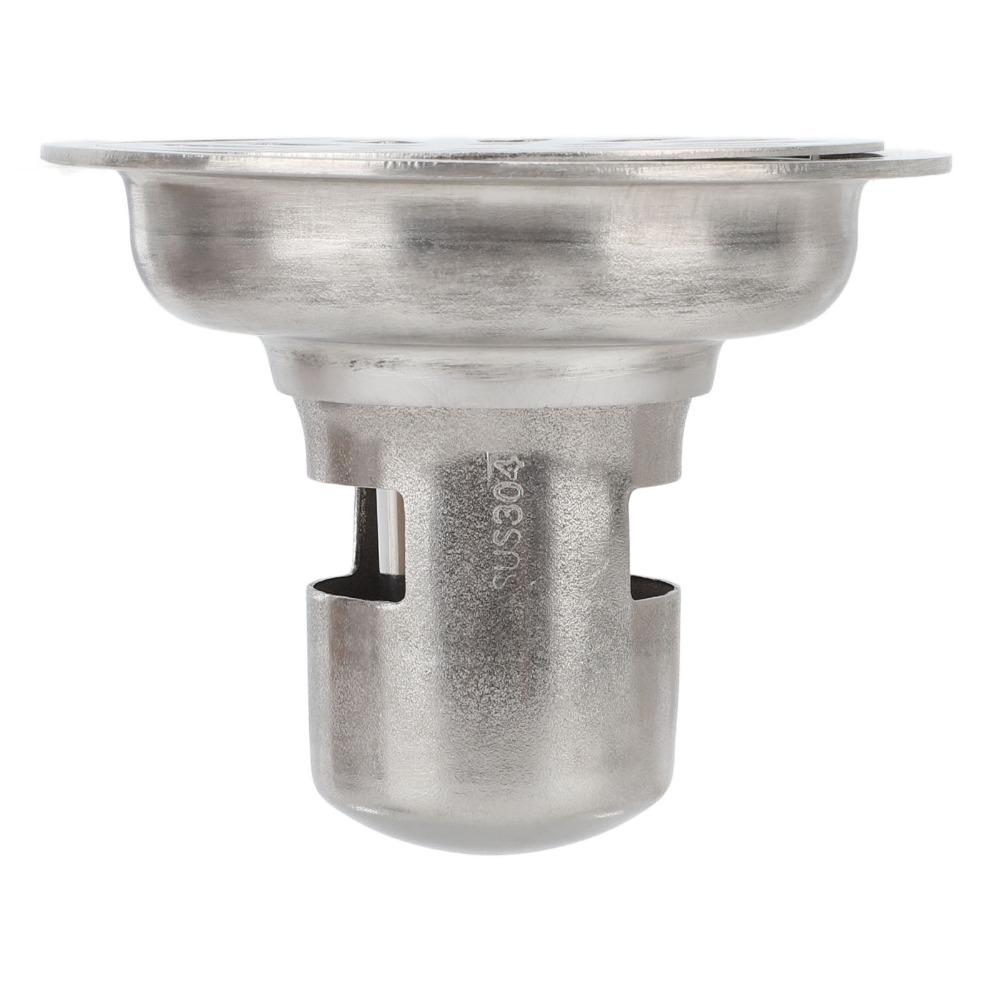 304 Stainless Steel Floor Drain 3.54 Inch Diameter Odor Resistant Drain Kit Shower Drain  Washroom