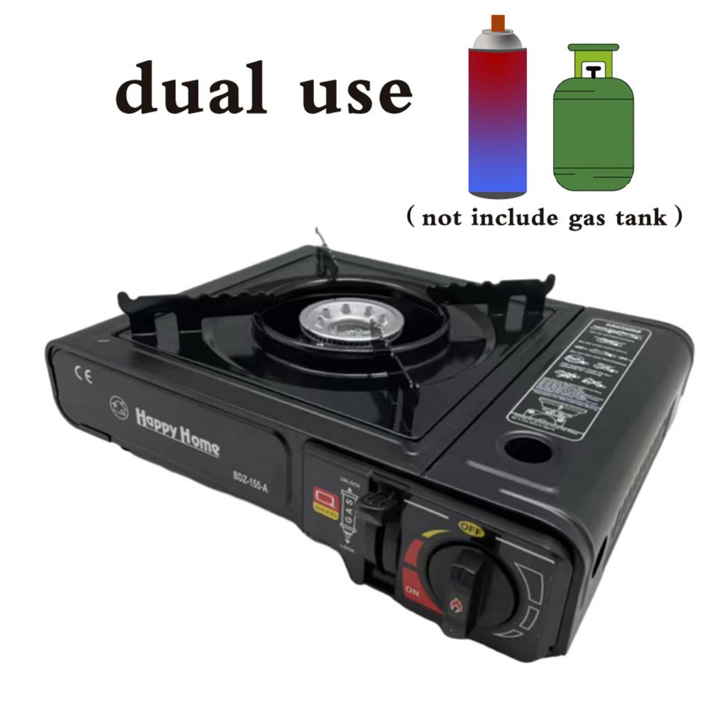 Плита горелка двойного назначения портативная газовая плита противоскользящий кронштейн кассетная печь барбекю автомобильная газовая плита кемпинг поставки