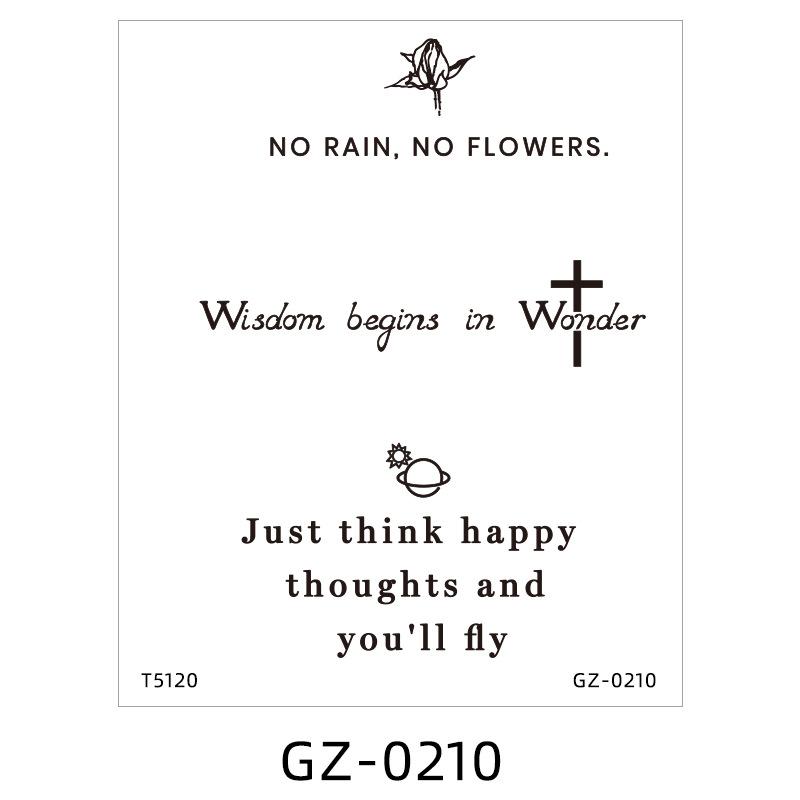 Растительная тату-наклейка Водонепроницаемая временная татуировка Имитация соковой тату-наклейки