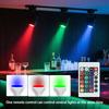 24-key Remote Control GU10 Spotlight Atmosphere Light 16-color RGBLED Multi-color Bulb 85-265V Home Lighting Dimmable