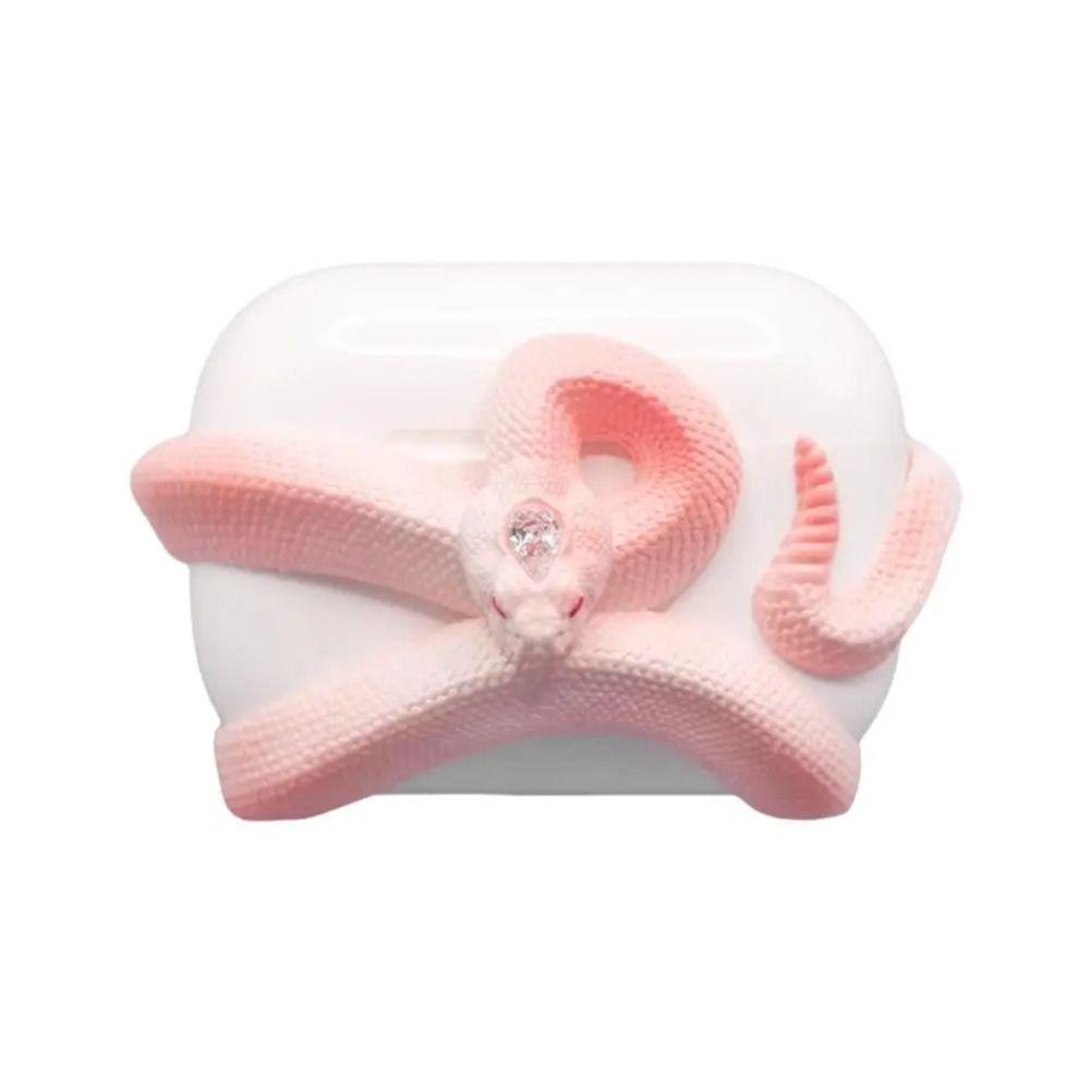 Заводная змея смола защитный чехол для наушников 3D защитная оболочка для AirPods Pro/Pro 1 2 3 4