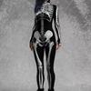 Унисекс Киберпанк 3D Цифровая Печать Хэллоуин Вечеринка Костюм для Ролевых Игр для Женщин и Мужчин Косплей Костюм Карнавальный Комбинезон