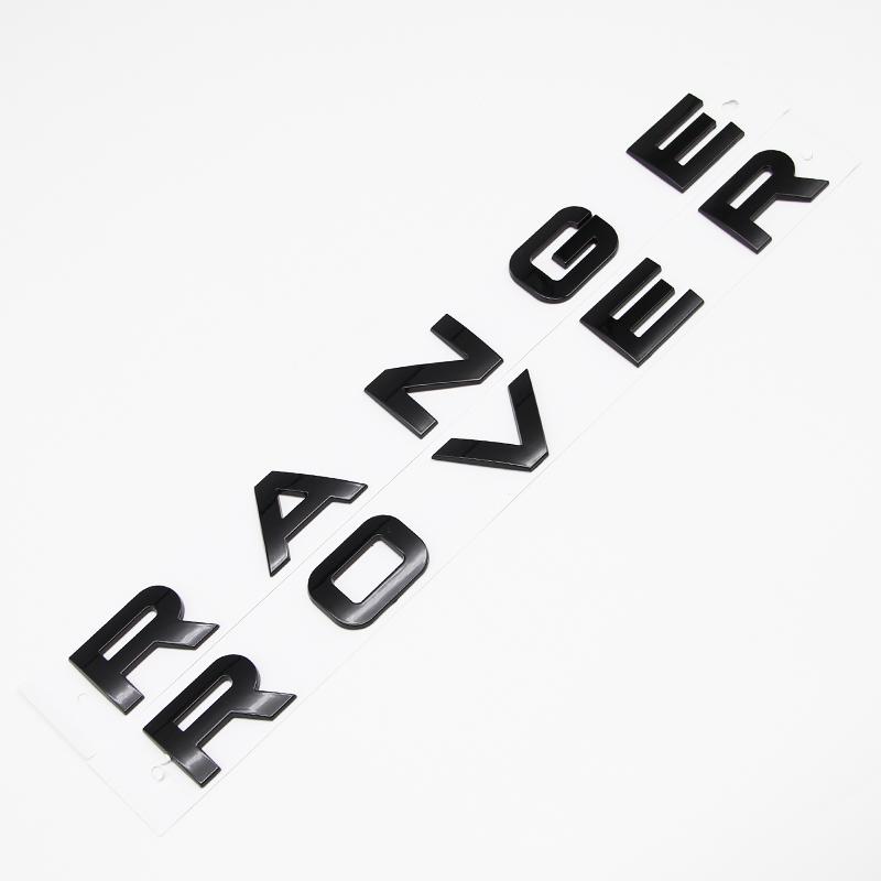 Premium 3D ABS Range Rover Letters Car Front Hood Bonnet Emblem Badge For Land Rover Discovery Sport Evoque Defender Accessories HY0