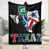 Dallas Blanket Soft Warm Cozy Suitable for Office Picnics Office Chair for All Occasions Warmthful Decor Birthday Christmas Gift Blanket