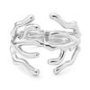 European and American hot-selling bracelets, cold wind irregular high-end bracelets, metal bangles wide bracelets