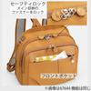 Rucksack with Pocket Ladies A4 Size Multifunctional Orange [Kanana Project] PJ1-4th Anti-Virus No.67645