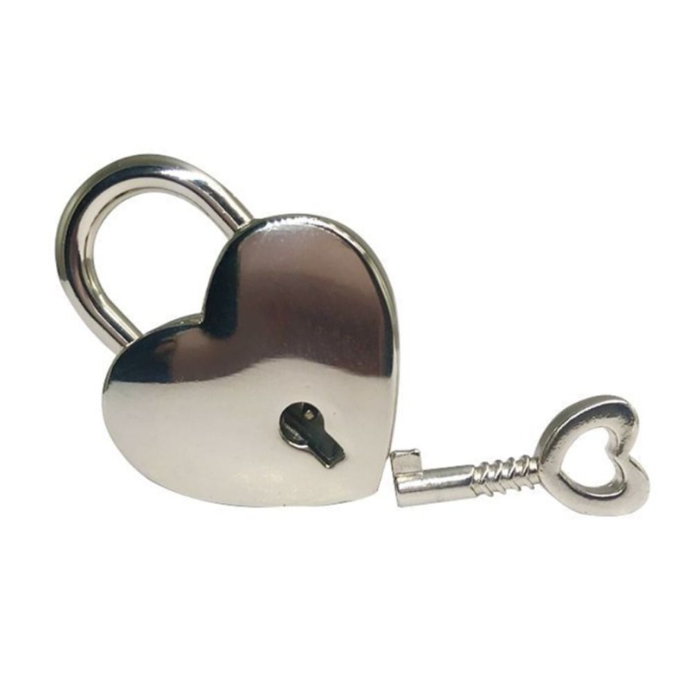 Винтажный 1 шт. дневник с ключом чемодан в форме сердца замок для багажа коробка мини-замок