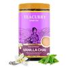 TEACURRY Vanilla Chai (100 Grams, 50 Cups) - Vanilla Blended with Assam Black Tea - 100% Natural Flavoured Tea with Real Ingredients | Refreshing