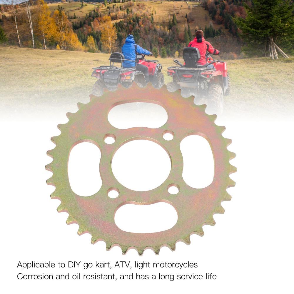OD 155mm Motorcycle Chain Sprocket Cog 420 37T Motorbike Rear Sprocket ATV Quad Bike