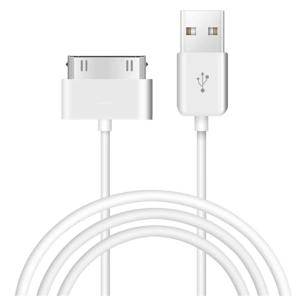 30-контактный USB-кабель для зарядки iPhone 4 4s 3G 3GS iPad 1 2 3 Адаптер для iPod Аксессуары Nano Touch Кабель для зарядки и передачи данных USB-зарядное устройство