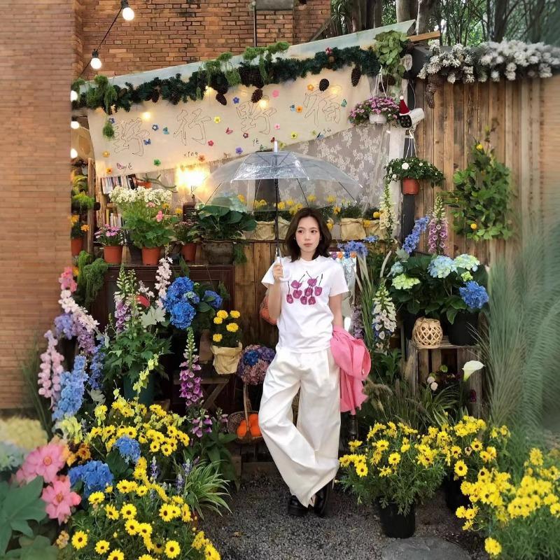 Женский топ с круглым вырезом, прямыми плечами, короткими рукавами, летний, утягивающий и милый, для девушек