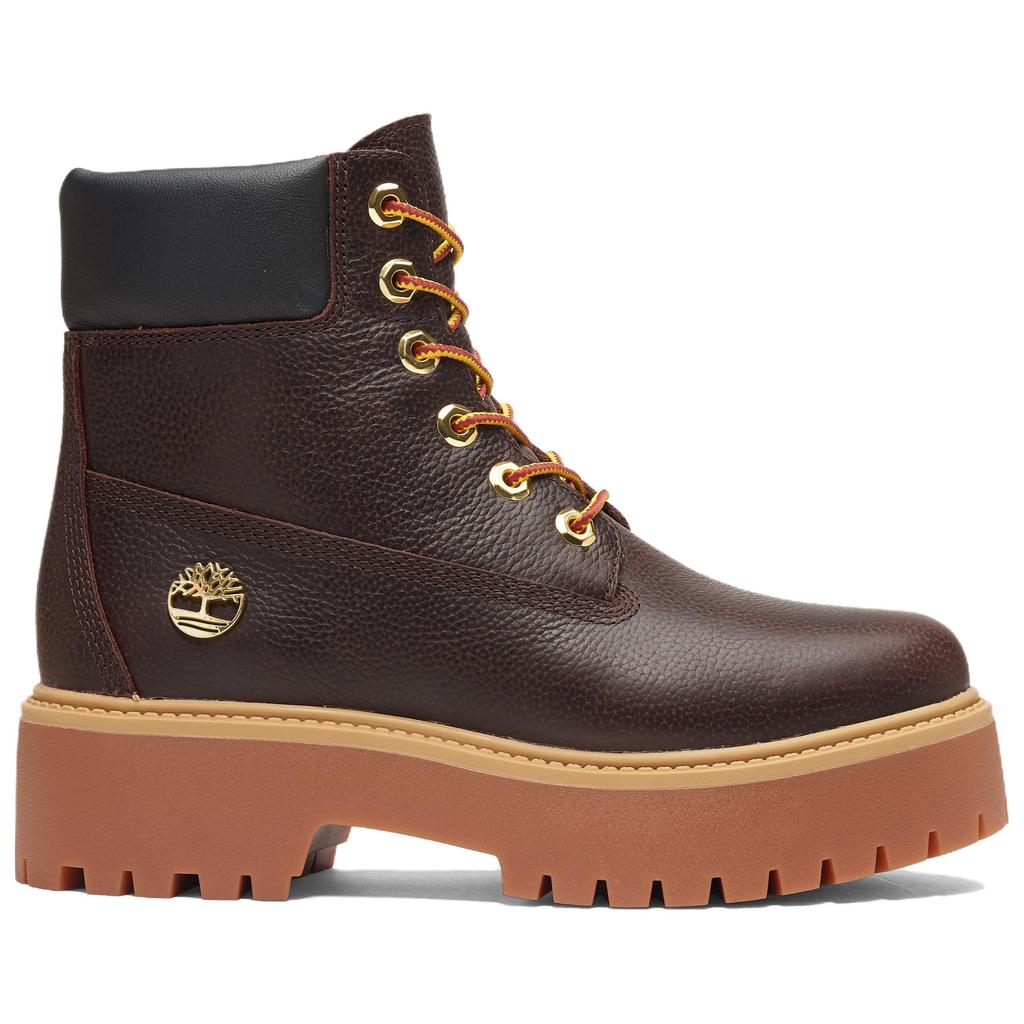 Timberland Stone Street Espresso Comfortable Versatile Short Martin Boots Women Boots Brown A2H3CEXU