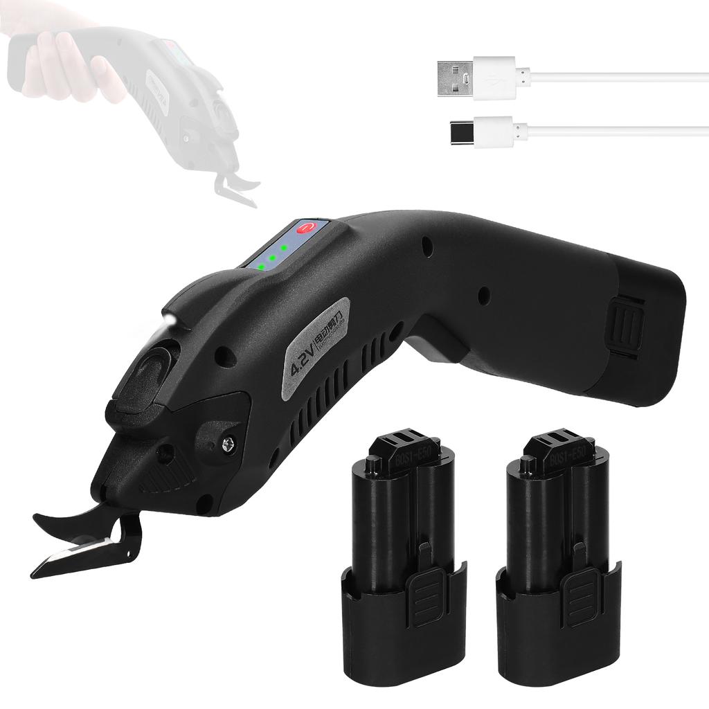 4.2V Electric Cloth Cutter High Speed Motor Portable Fabric Cutting Machine Hanndheld Paperboard