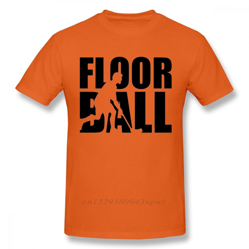 Round Collar Floorball 100 Cotton T Shirt Unisex Novelty Tee Shirt Swag Design Camiseta Guys Punk Designer Streetwear