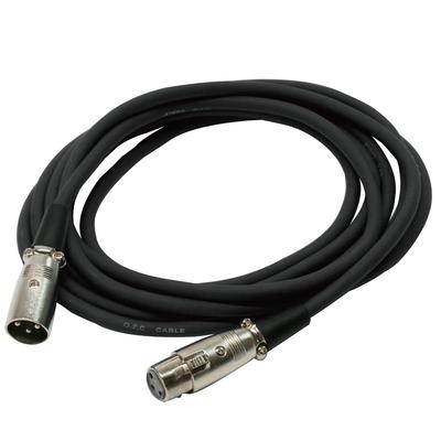 TECH Микрофонный кабель XLR XLR 5м Черный (мужчина) / (женский) TMCC-5