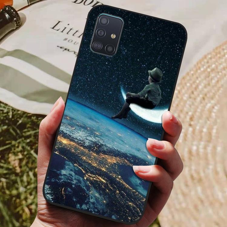Для Samsung Galaxy A31 A51 A71 Чехол Силиконовая Задняя Крышка Чехол для Телефона Для Samsung A51 A71 A31 A315 A515 A715 Мягкий Чехол бампер coque