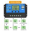 Solar Panel System 18V 20W Solar Panel 30A Charge Controller with Dual USB Car Solar Inverter Kit