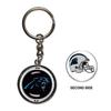 Porte-clés - WINCRAFT - NFL Carolina Panthers - Métal - Pendentif Spinner - Multicolore