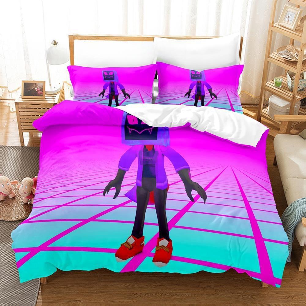 3D Принт Аниме Pyrocynical Постельное Белье Односпальный Полуторный Двуспальный Кинг-сайз Комплект Постельного Белья Взрослый Детский Спальня Комплект Пододеяльника Домашний Текстиль