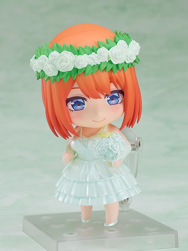 Nendoroid The Quintessential Quintuplets Свадебное платье Yotsuba Nakano Ver. Немасштабная подвижная фигурка, раскрашенная пластиком