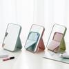 Portable HD Folding Makeup Mirror: Square Vanity for Dorm or Desk