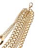 Fashion Collar Statement Hip Hop Jewelry Pendant Necklace Thick Curb Chain Punk Choker Multi-layer
