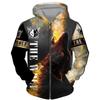 Cool 3D Wolf Printed Zipper Hoodies Fashion Men/Women Streetwear Hooded Jacket Coat Unisex Casual Hip Hop Pullover Sweatshirts