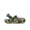 BAPE X Classic Clog Kids ABC Camo - Green Kids Sneakers 210285-212