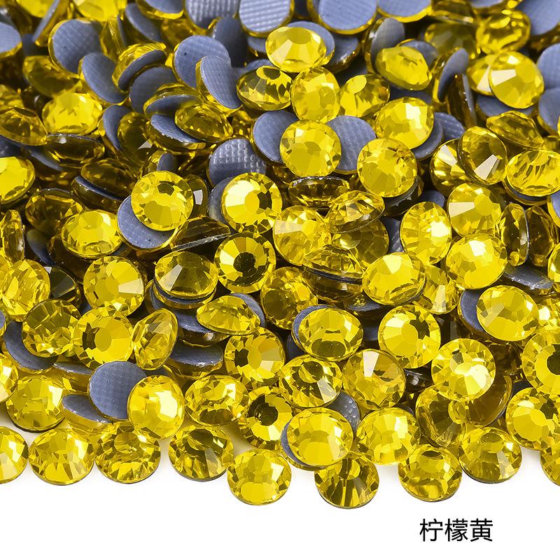 Имитация австрийского горячего алмазного маникюра Стеклянное плоскодонное сверло Клей для страз Аксессуары для одежды своими руками Термоплавкий клей для нижнего сверла