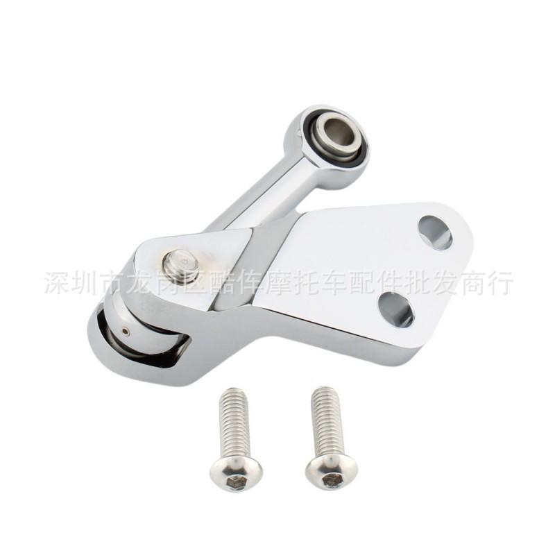Motorcycle Engine Mount Bracket Harley Sportster 2004 Black Chrome Finish Suspension Support Frame