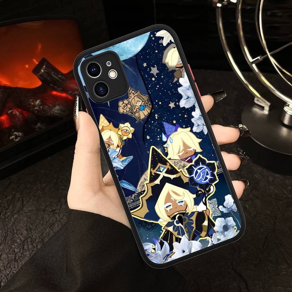 Чехол для телефона Cookie Run Kingdom Для IPhone 16 15 14 Plus 15 13 12 11 Pro Max X XS MAX Матовый чехол