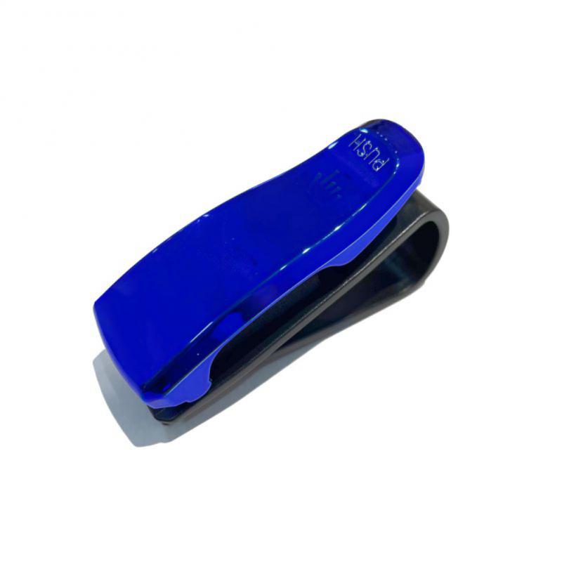 Multifunctional Car Sun Visor Glasses Clip Holder Sunglasses Clip Card Ticket Holder Pen Case Box Universal Accessories