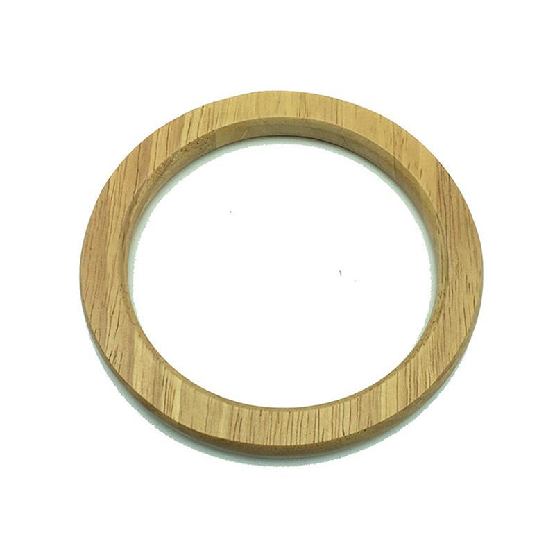 1 шт. Деревянная ручка для сумки Декоративная D-образная Круглая Деревянный ремешок Прочная Ручная Замена Аксессуары DIY Женский Клатч