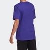 Adidas Футболка с коротким рукавом Originals Trefoil Sports для мужчин, фиолетовая FM3696