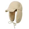 Кепка-ушанка Boa для гольфа, защита от холода с ушками, стильная [TECH SKIN] (бежевый)