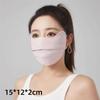 Hanging Ear Summer Face Mask Ice Silk Sports Mask Gifts Sun Protection Mask