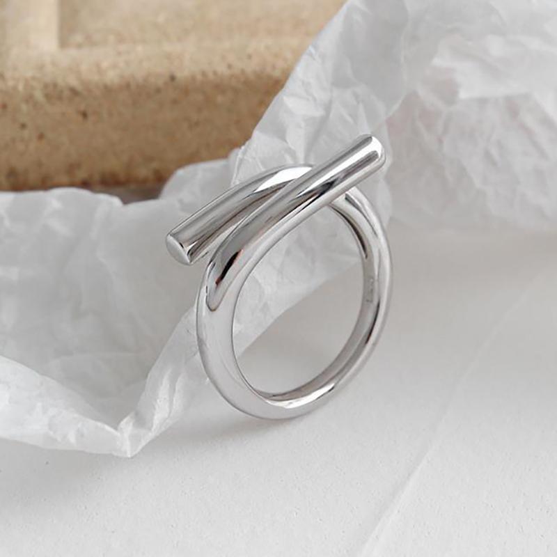 foxanry Минималистичные кольца-штампы для женщин, обручальные индивидуальные украшения, новые модные аксессуары, подарок