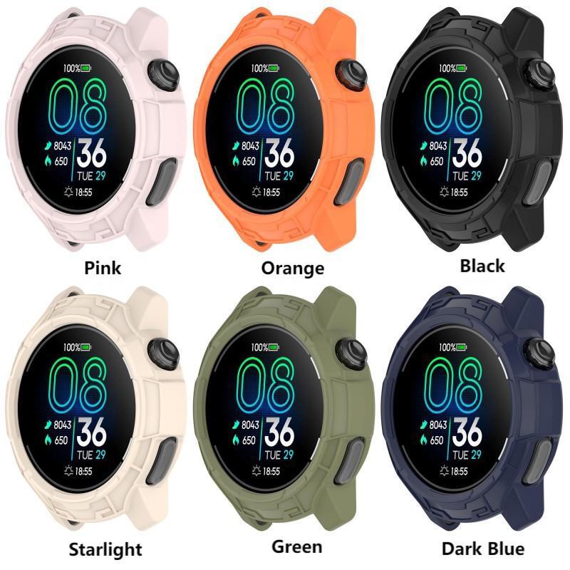 Мягкий силиконовый чехол-накладка для ремешка смарт-часов Coros Pace Pro, мягкий защитный бампер, защитная оболочка, аксессуары для COROS PACE Pro