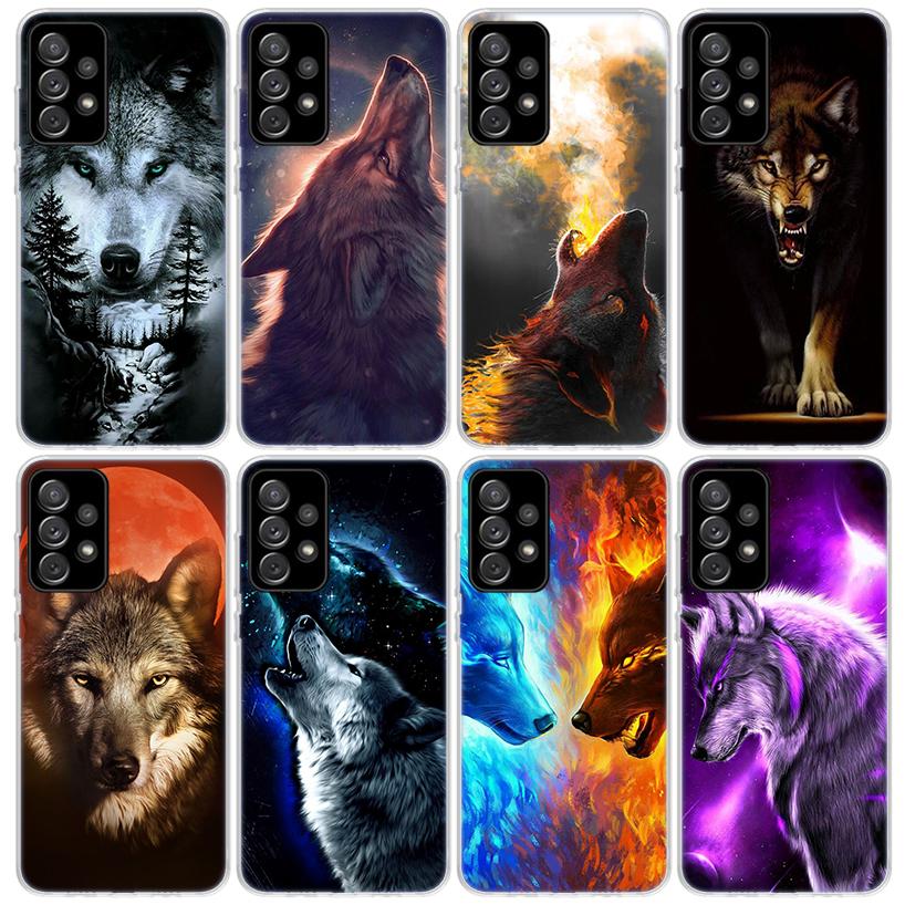 The Wolf Phone Case For Samsung Galaxy A17 A16 A26 A36 A56 A15 A25 A35 A55 A14 A13 A54 A53 A34 A24 A33 A23 A05S A04S Galaxy A16
