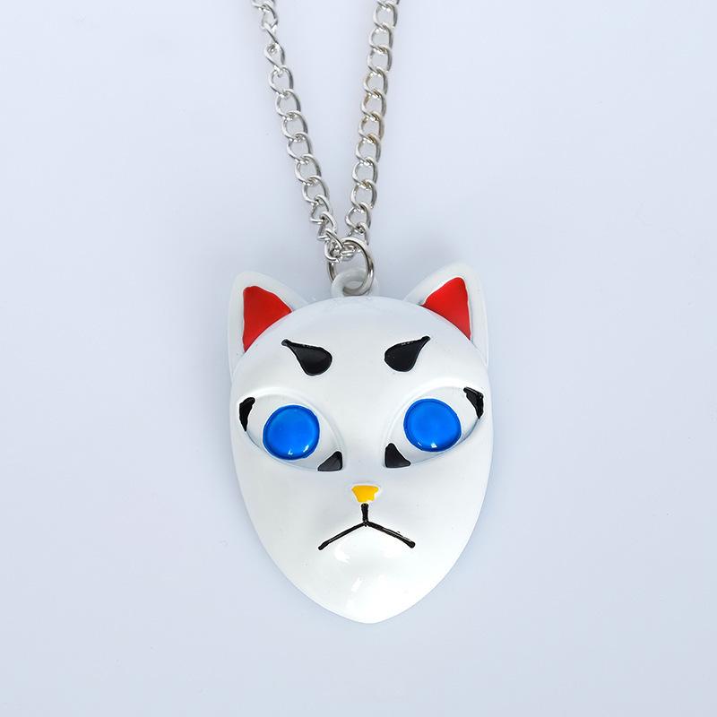 Истребитель демонов Тандзиро, Сабито и Макомо Маски Брелок, Ожерелье с кроликом, Мудзан