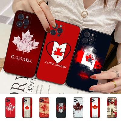 Чехол для телефона с канадским флагом для iPhone Samsung Galaxy Redmi Xiaomi Note SA 6 7 8 9 10 11 12 13 14 15 16 20 21 22 23 53 54 Pro Max Plus Ultra TPU Soft